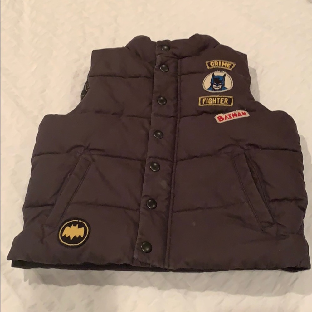 Batman puffer vest
